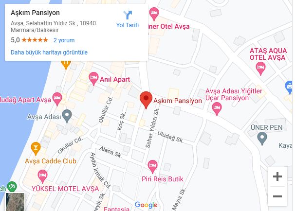 Aşkım Pansiyon Nerede?